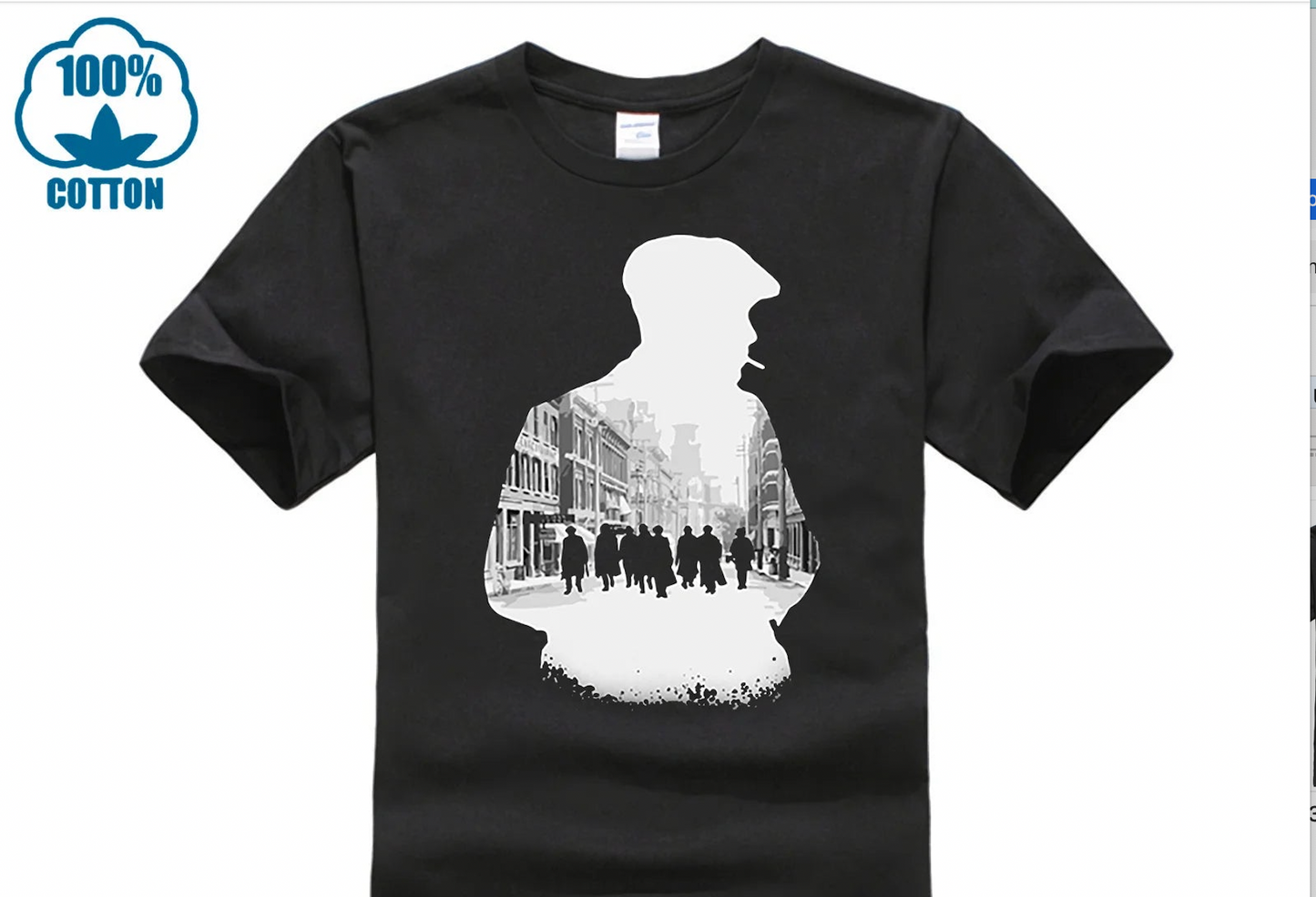 T-Shirt Original Peaky Blinders  Imprimé Classique