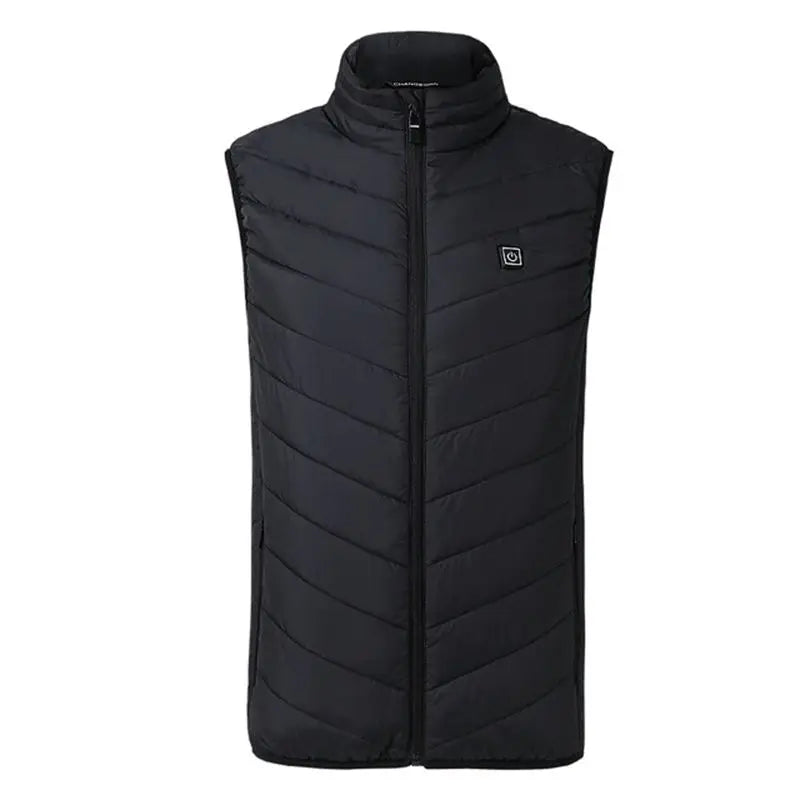 Blouson demi-manche d'hiver électrique pour homme, Femme avec port USB infrarouge, 17 zones de chauffage,idéal en cette période hivernale et grand froid