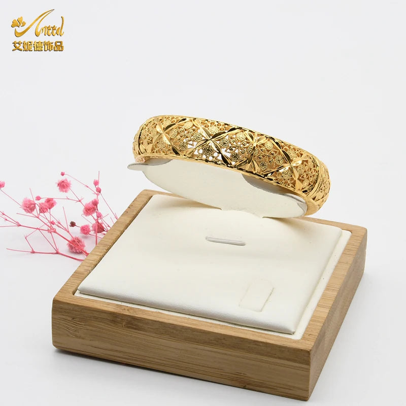 Bracelet & Bangles Femme Couleur Or 24K – Style Oriental Luxe