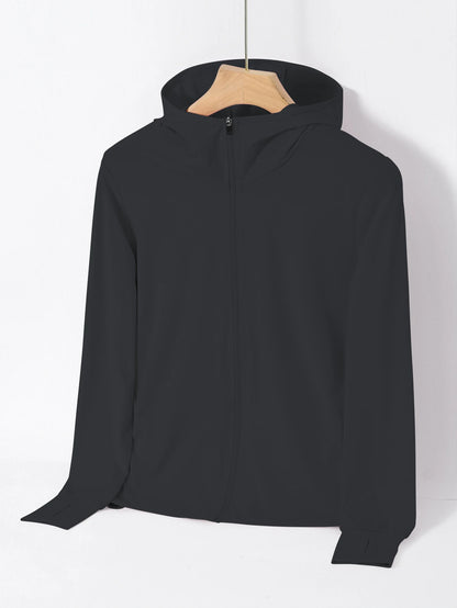 Veste UV Femme Ice Silk UPF 50+ – Légère, Zippée & Respirante