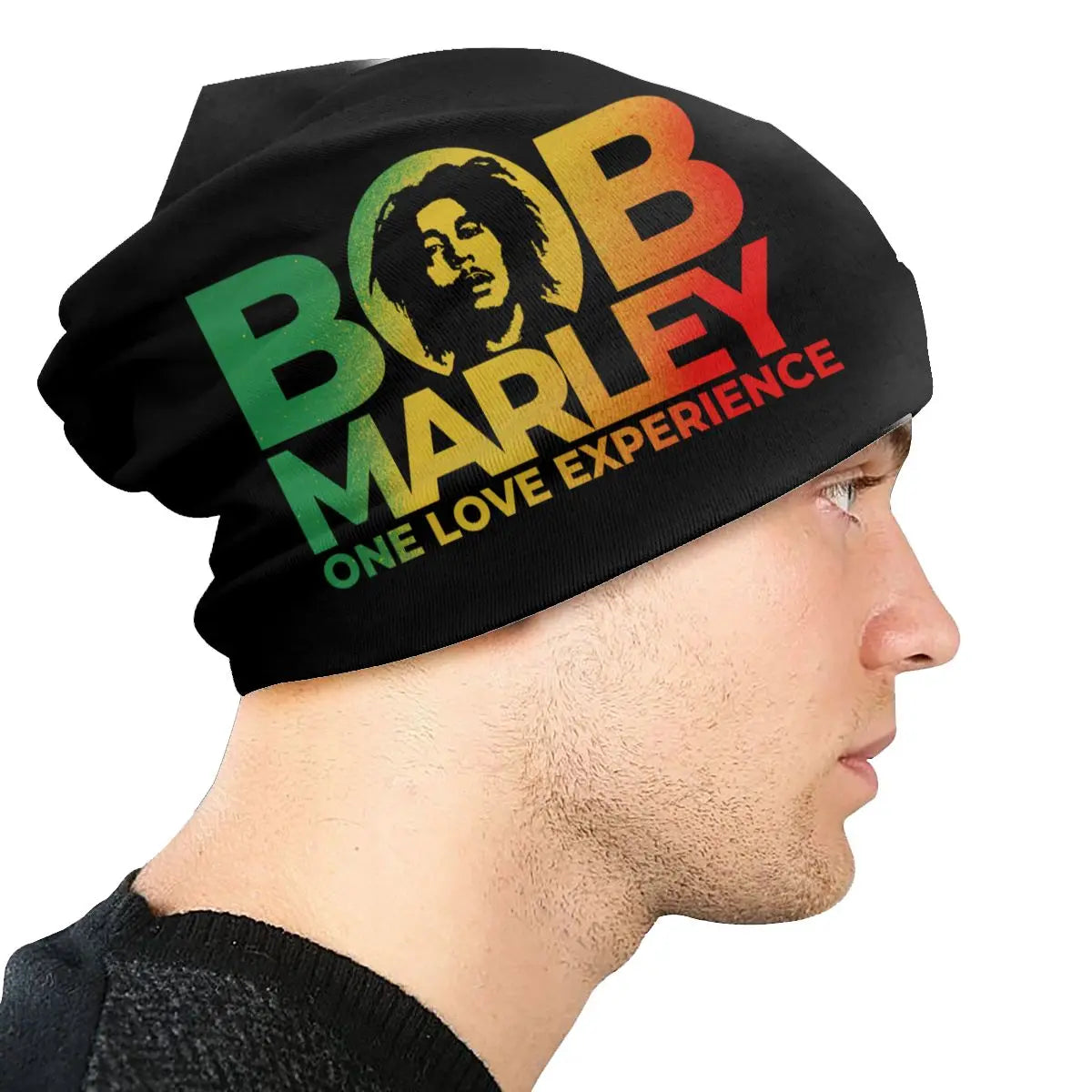 Bonnets chauds unisexes pour hommes et femmes, chanteur de la Jamaïque, casquettes Reggae Rock Bob Marleys, chapeau Cool Ogo, bonnet adulte, hiver