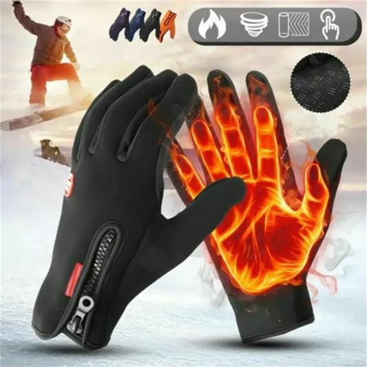 Gants moto chauffants imperméables hiver, vélo & équitation