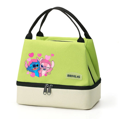 Sac Repas Stitch Isotherme Pliable – Déjeuner Bureau École Pique-nique