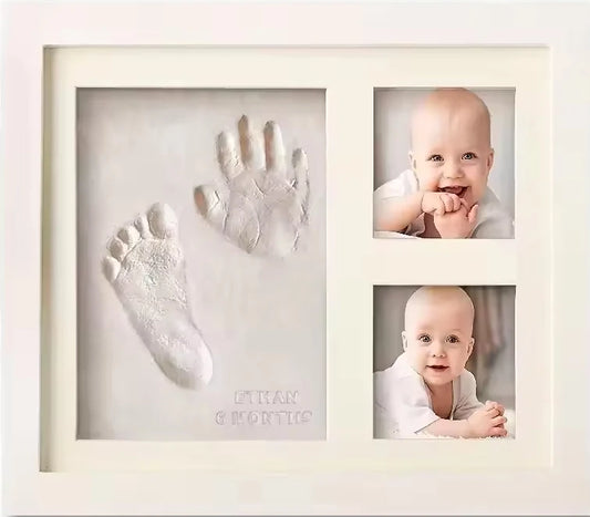 Cadre Empreintes Bébé – Mains & Pieds Souvenir Naissance