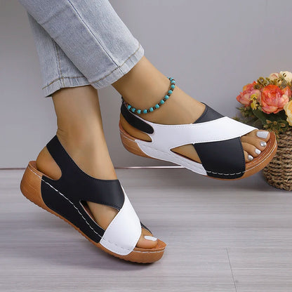 Sandales Compensées Femme Été – Confortables, Légères & Antidérapantes