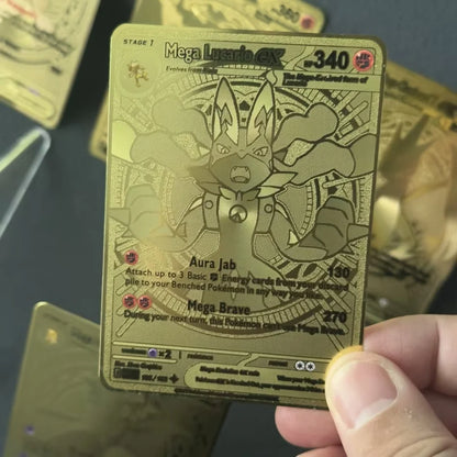 Cartes Pokémon Métal Hyper Rare – Dracaufeu & Dragonite