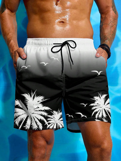 Short de Bain Homme Palmier – Léger, Respirant & Style Vacances