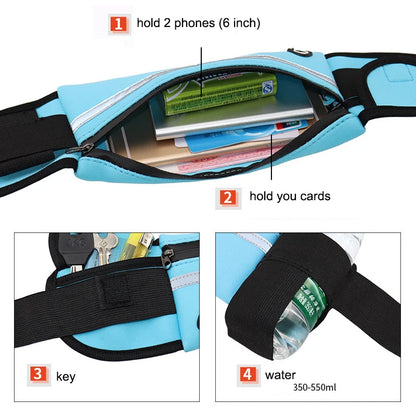 👉 Sac banane sport waterproof – Running, vélo & fitness
