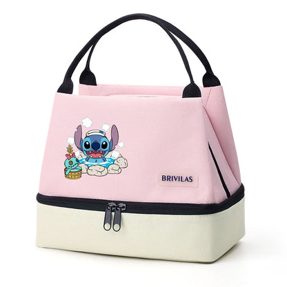 Sac Repas Stitch Isotherme Pliable – Déjeuner Bureau École Pique-nique