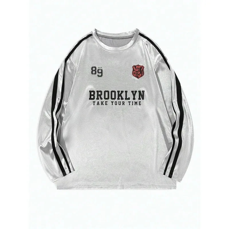 T-Shirt Manches Longues Y2K Unisexe – Style Streetwear Vintage