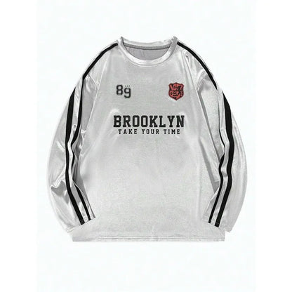 T-Shirt Manches Longues Y2K Unisexe – Style Streetwear Vintage