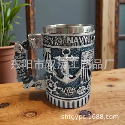 Mug militaire 3D 🪖 – Tasse armée artisanale, cadeau vétéran