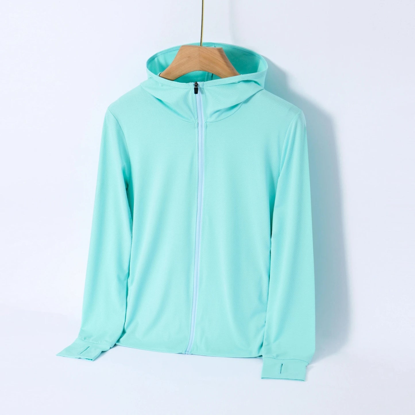 Veste UV Femme Ice Silk UPF 50+ – Légère, Zippée & Respirante