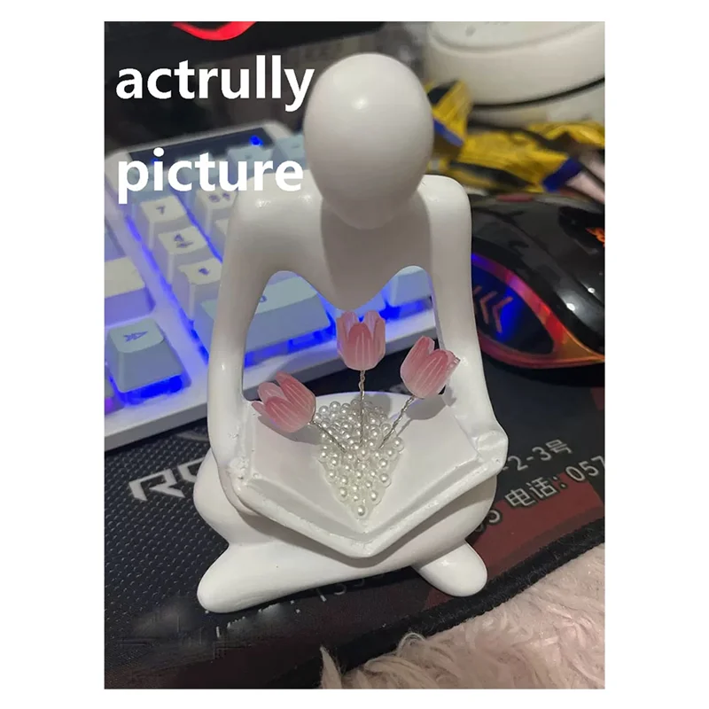 Lampe Tulipe Abstraite 🌷 – Sculpture lumineuse décorative