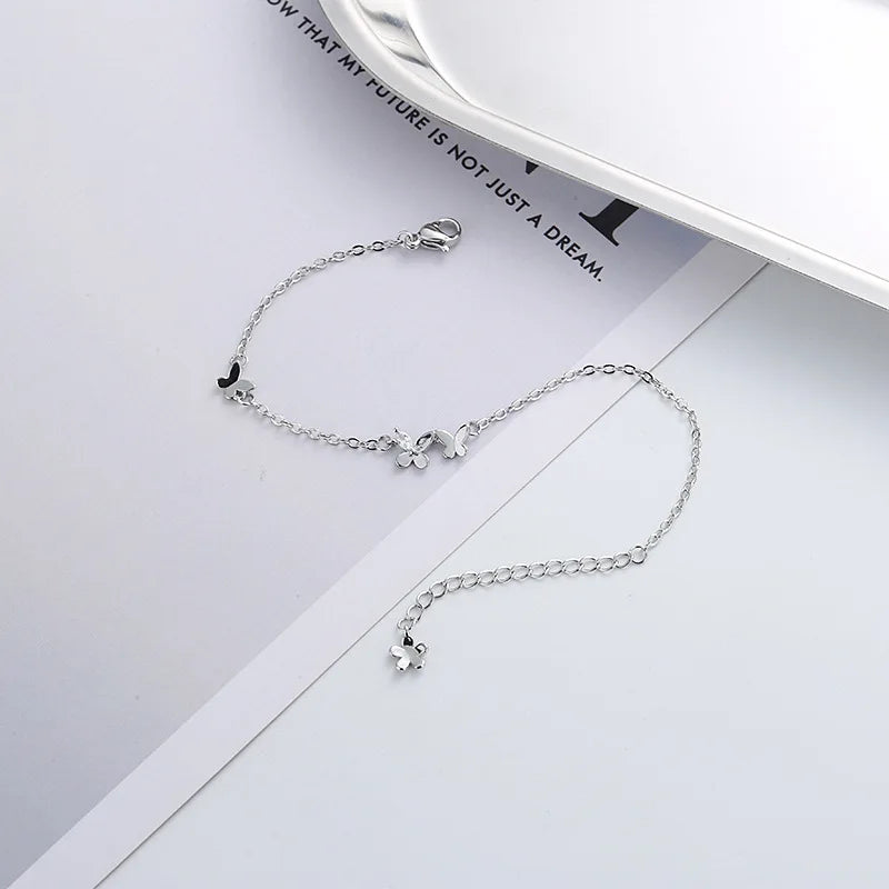 Bracelet Papillon Argent 925 – Bijou Femme Élégant