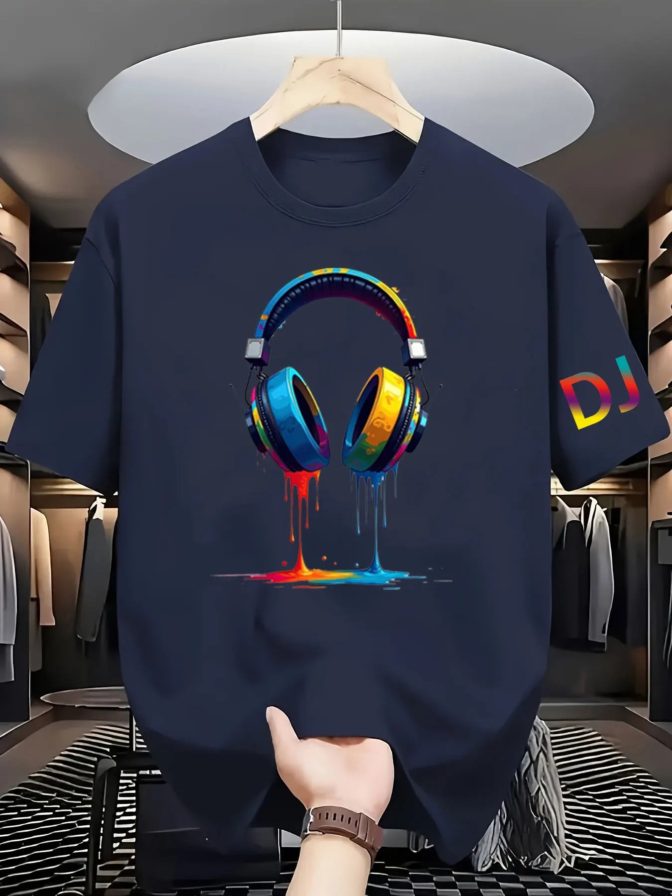 T-shirt DJ Musique Unisexe – Léger, Respirant & Séchage Rapide