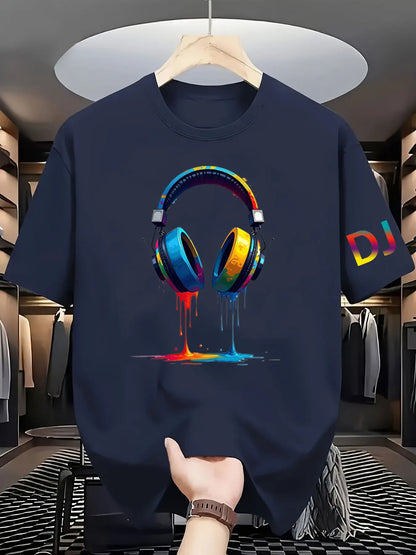 T-shirt DJ Musique Unisexe – Léger, Respirant & Séchage Rapide