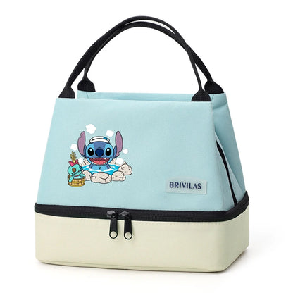 Sac Repas Stitch Isotherme Pliable – Déjeuner Bureau École Pique-nique
