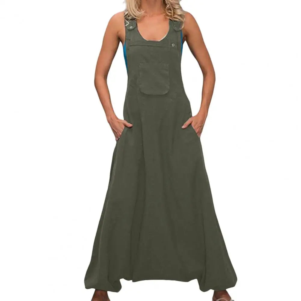 Combinaison Femme Large – Pantalon Fluide & Confort