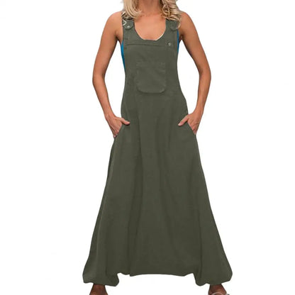 Combinaison Femme Large – Pantalon Fluide & Confort
