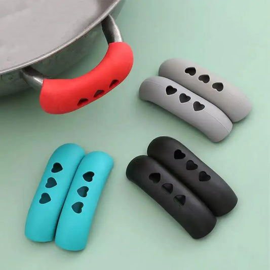 Manche silicone anti-chaleur – Poêle & casserole