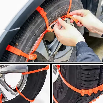 Chaînes neige voiture ❄️ – Kit antidérapant d’urgence hiver