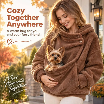 Sweat Kangourou à Poche pour Chat&Chien – Hoodie à Capuche