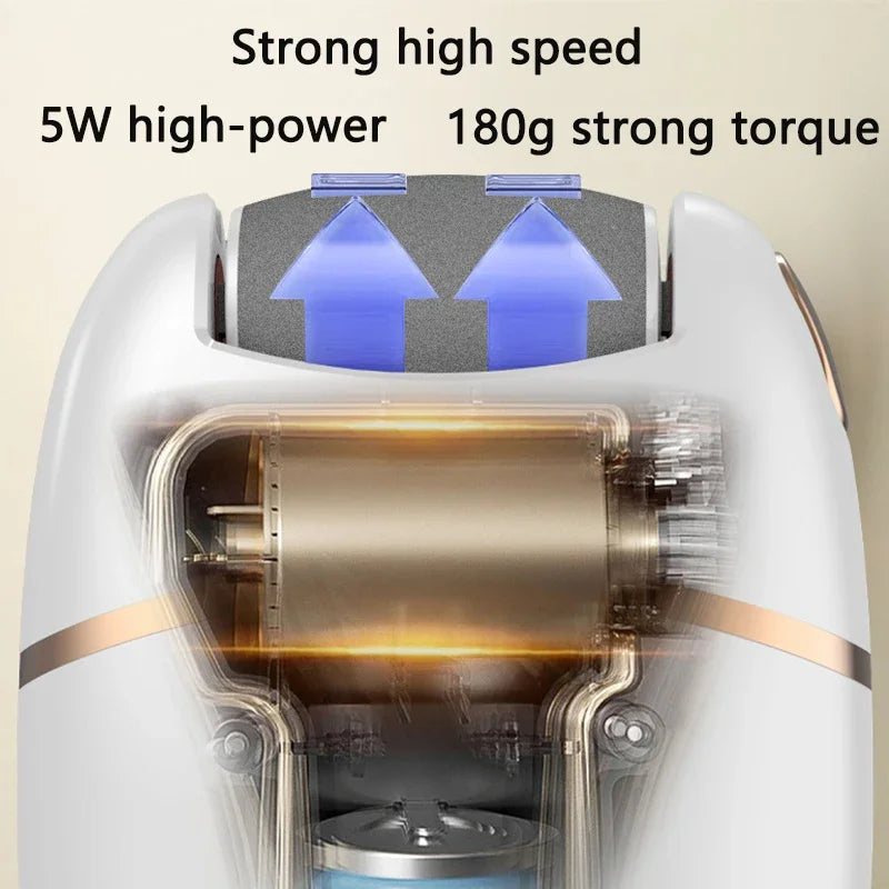 Râpe Électrique Pieds Rechargeable – Anti Callosités