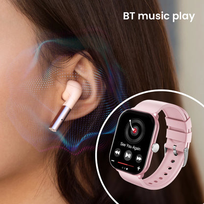 Montre Connectée 2.01'' – Appels Bluetooth, Étanche & Multi-Sport