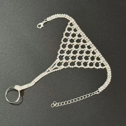 Chaîne de Main – Bracelet Doigt Élégant Luxe