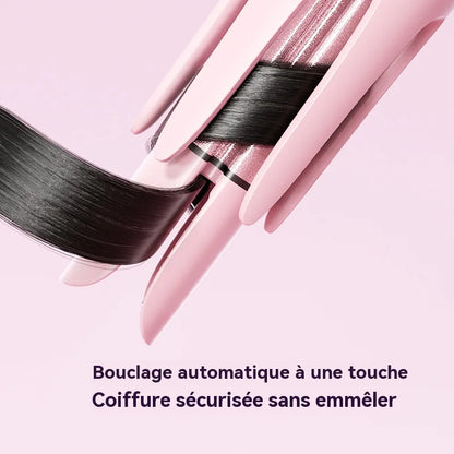 💁‍♀️ Boucleur Automatique Portable – Effet Volume & Boucles Longue Tenue