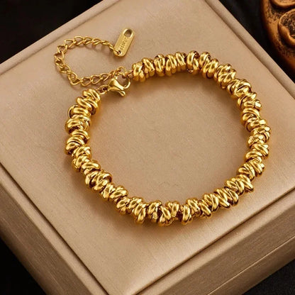 Bracelets chic avec pendentif– Acier Titane