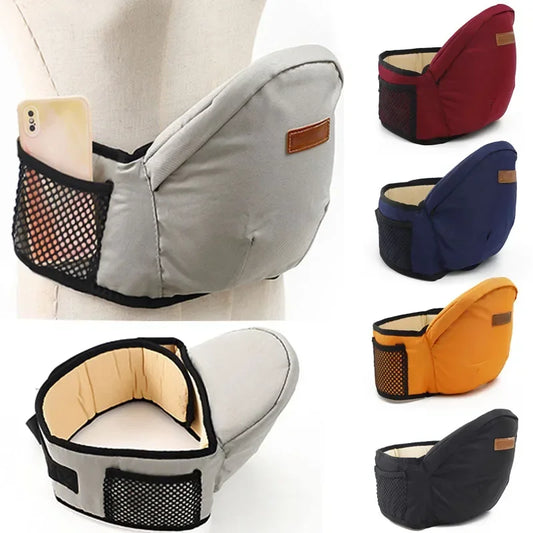 Porte-Bébé avec Siège Hanche – Confort & Soutien Parents