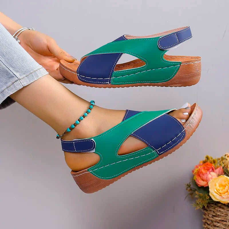 Sandales Compensées Femme Été – Confortables, Légères & Antidérapantes