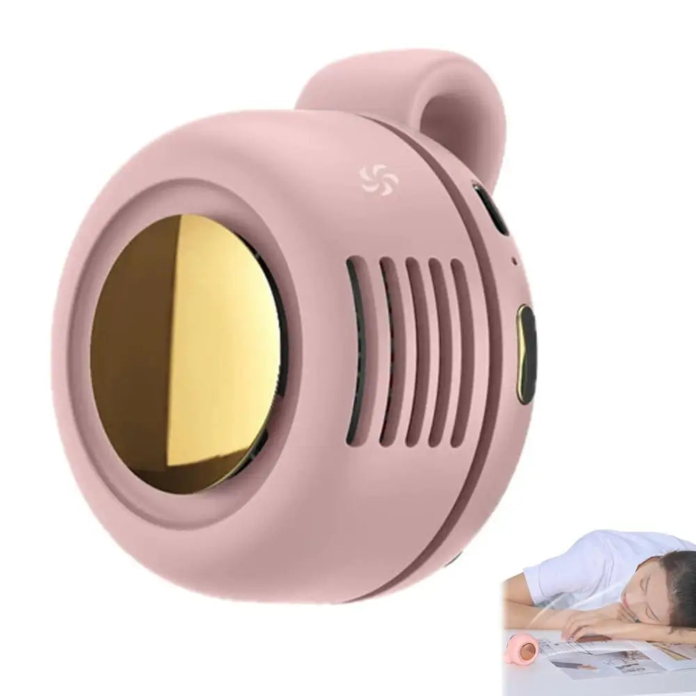Mini Ventilateur Portable à Clipser – Sans Pales Apparentes, 3 Vitesses