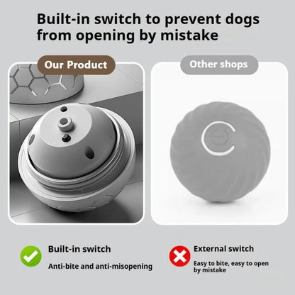 👉 Balle interactive pour chien et chat – Électronique et rechargeable