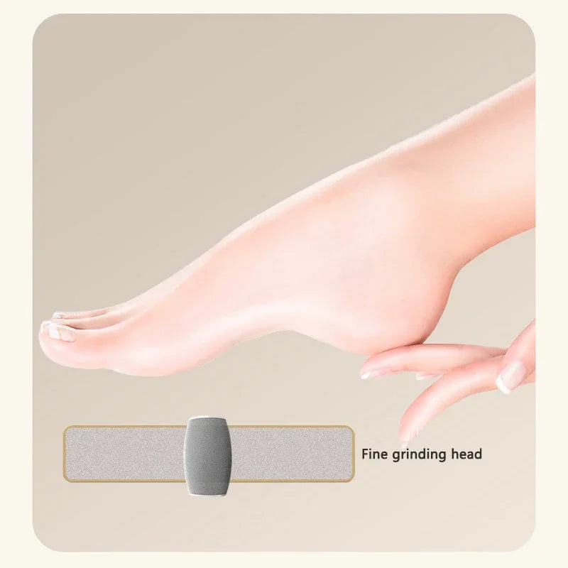 Râpe Électrique Pieds Rechargeable – Anti Callosités