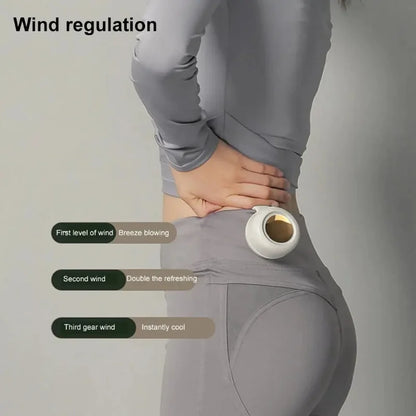 Mini Ventilateur Portable à Clipser – Sans Pales Apparentes, 3 Vitesses