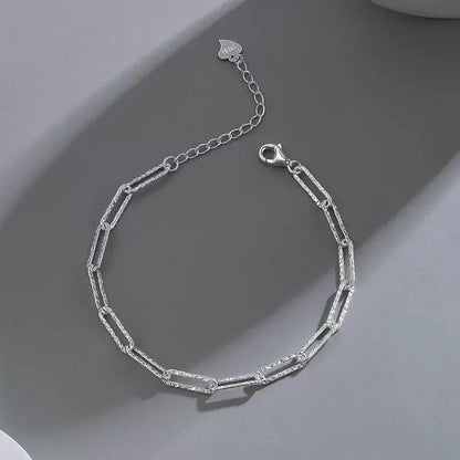 Bracelet Cœur Femme Argent 925 Style – Zircon Élégant