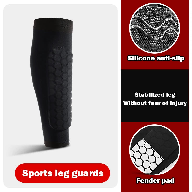 Manchon Protège-Tibia ⚽ Compression & Confort Sport