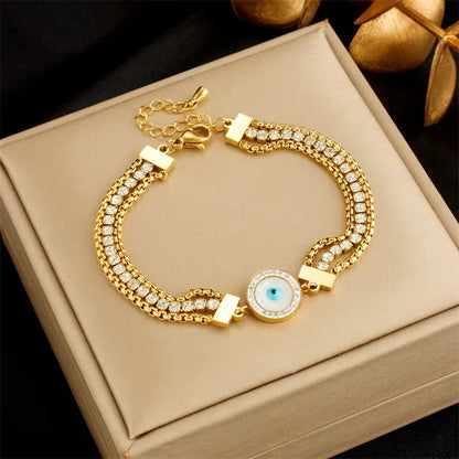Bracelets chic avec pendentif– Acier Titane