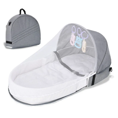 Nid pour bébé ,enfants portable, lit de voyage CPull avec moustiquaire, berceau pliable pour nouveau-né, panier de couchage pour bébé