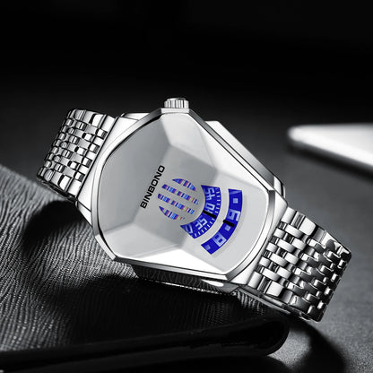 Montre numérique à écran tactile LED pour homme, montre-bracelet de sport, verre 3D, or, horloge décontractée, marque de mode, nouveau design, 2023