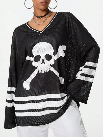 T-Shirt Manches Longues Y2K Unisexe – Style Streetwear Vintage