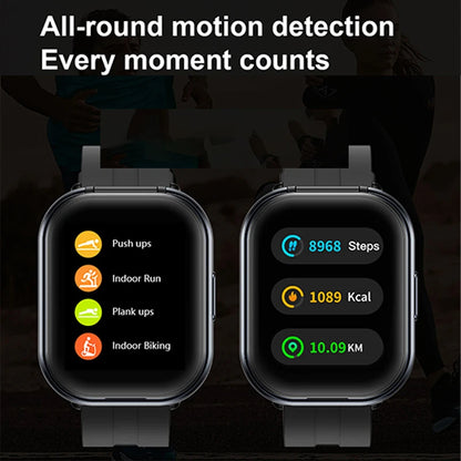 Montre Connectée 2-en-1 avec Écouteurs Bluetooth – Écran HD & Modes Sport