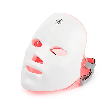 Masque Facial Rechargeable à LED, 7 couleurs, thérapie photonique, pour rajeunissement de la peau, Lifting du visage à domicile, dispositif de beauté blanchissant