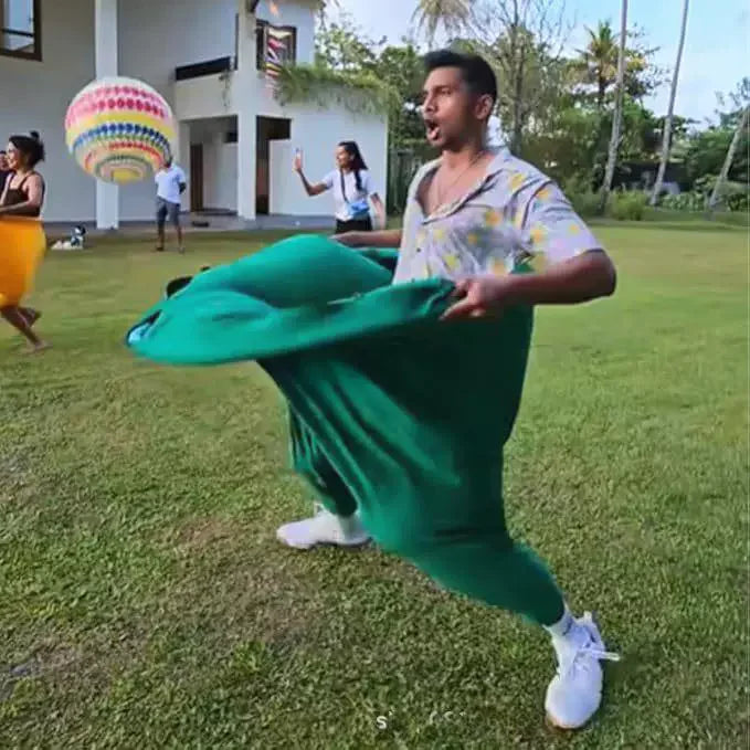 Pantalon Jeu de Lancer Familial – Attrape-Balles Drôle pour Jardin & Fêtes