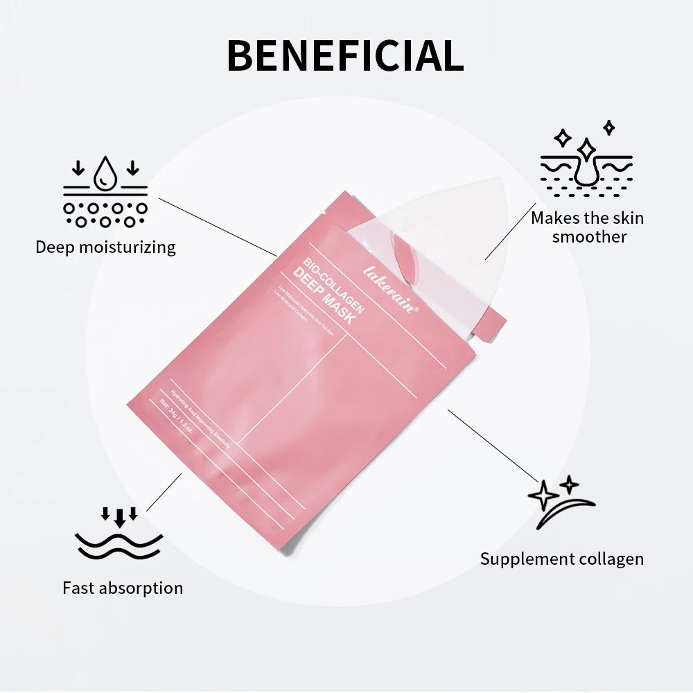 Masque Collagène Nuit – Hydratation Intense & Peau Éclat