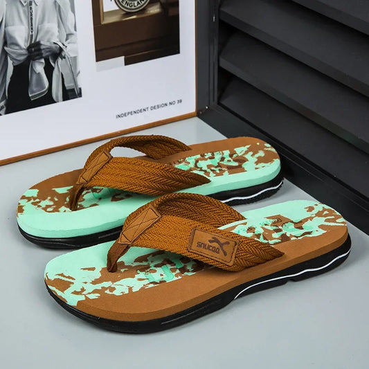 Tongs Homme Été  – Claquettes Plage Confortables et Stylées