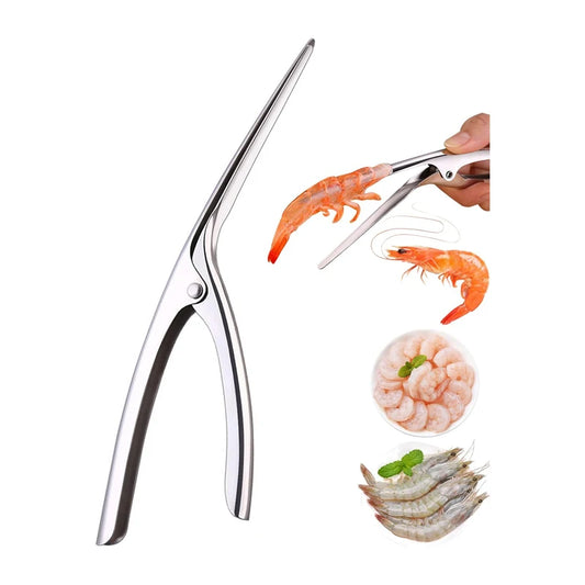 👉 Éplucheur de crevettes en inox – Outil multifonction cuisine